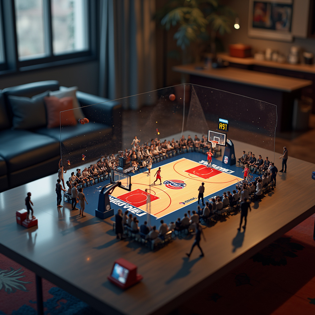 NBA 3D Diorama Experience