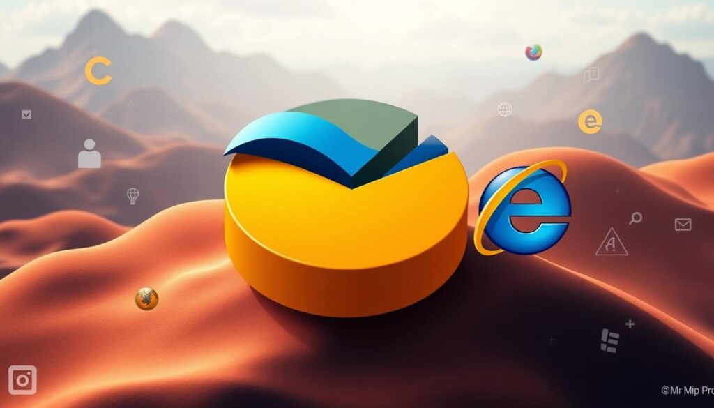 netscape browser market share