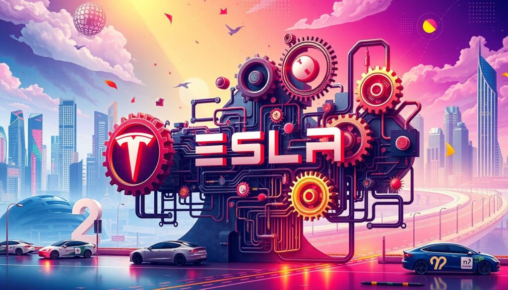 tesla financial structure