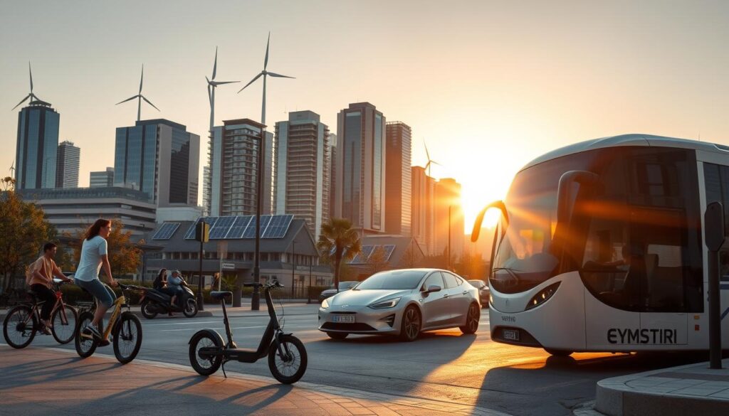Eco-friendly ride options
