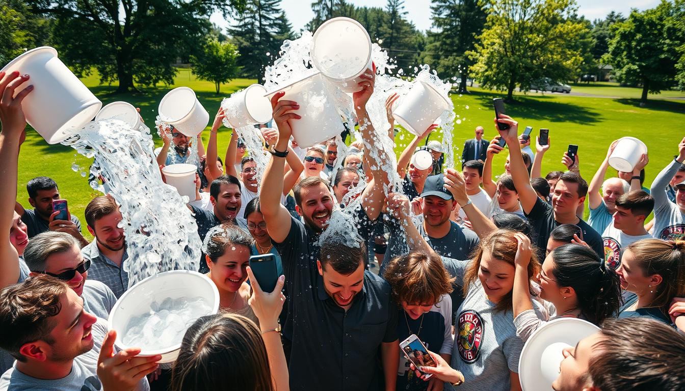 Ice Bucket Challenge Charity Viral Marketing