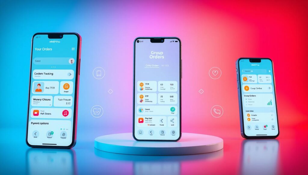 Interactive mobile app features