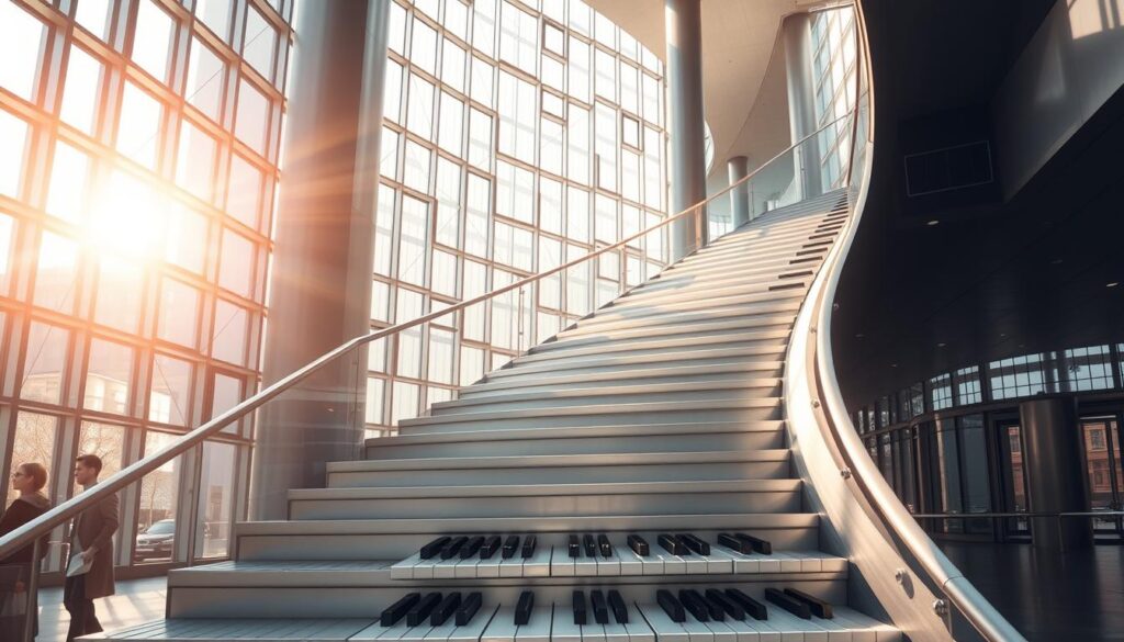 Piano Staircase