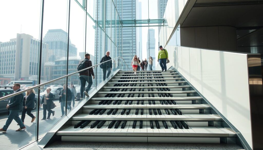 Piano Staircase