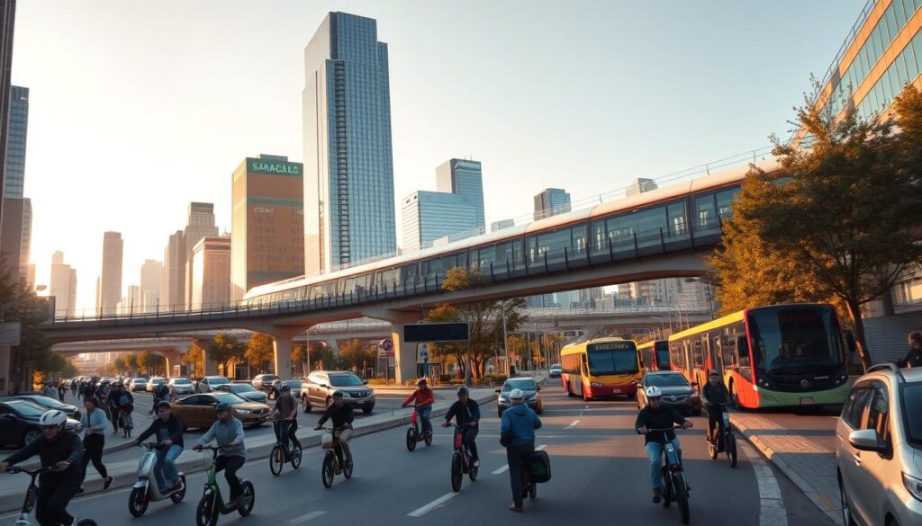 Urban mobility transformation