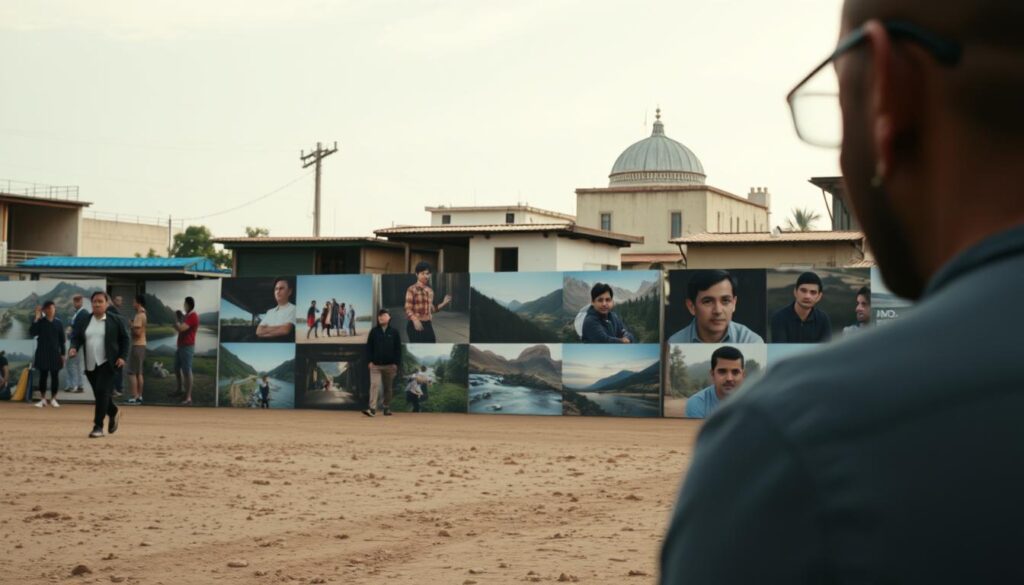Visual storytelling examples