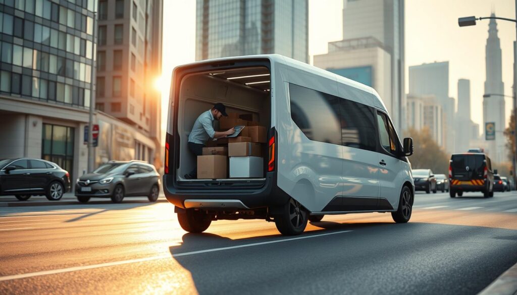 Zero emission delivery