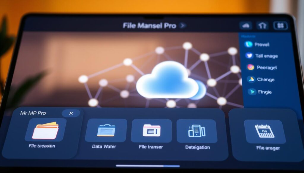 intuitive interface and file transfer