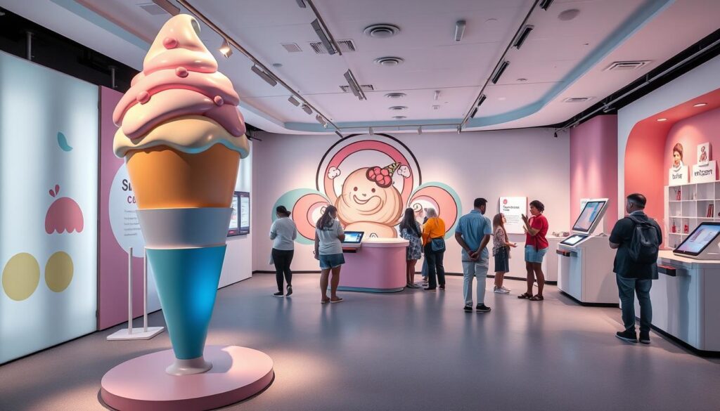 Interactive museum exhibit