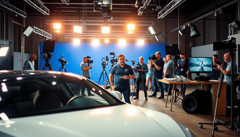 Behind the scenes of BMW Films production