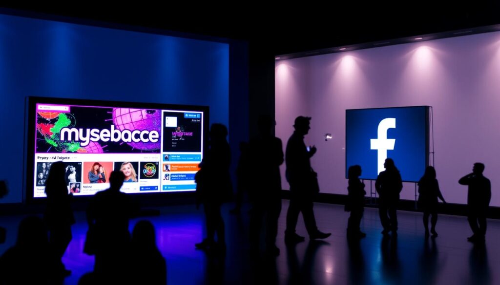 Myspace and Facebook Comparison