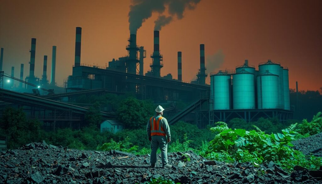 Environmental impact of production